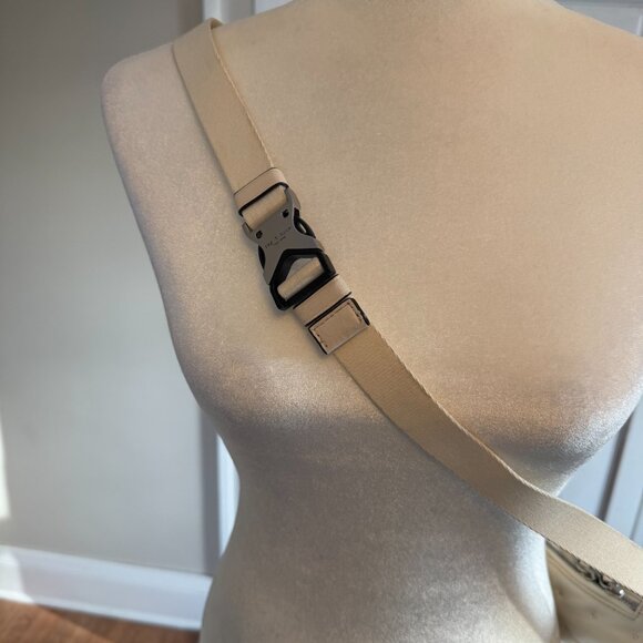 rag & bone | sling leather crossbody in cream with stitched dotsr5 - Picture 4 of 14